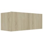 vidaXL Ensemble de meubles TV 6 Pièces Chêne sonoma Bois d'ingénierie
