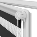 Store enrouleur tamisant 50 x 100 cm noir