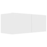 vidaXL Ensemble de meubles TV 8 Pièces Blanc Aggloméré
