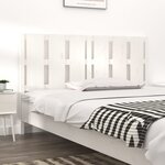 vidaXL Tête de lit blanc 155 5x4x100 cm bois massif de pin