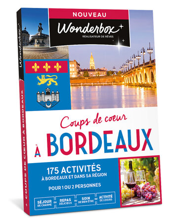 Coffret cadeau - WONDERBOX - Coups de cœur à Bordeaux
