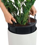 LECHUZA Jardinière Cilindro Color 32 ALL-IN-ONE Blanc 13950