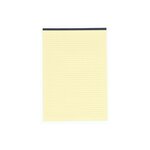 Bloc Black Block 29 7x21cm - Papier Jaune Ligné - 70 Feuillets - Noir - X 5 - Exacompta
