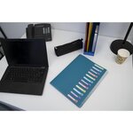Trieur polypropylène 3 rabats 12 compartiments OPAK - Noir EXACOMPTA