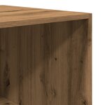 vidaXL Garde-robe chêne artisanal 80x50x200 cm bois d'ingénierie