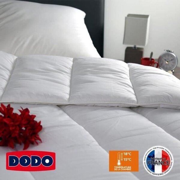 Couette chaude Vancouver 240 x 260 cm - 400 g/ m² - Blanc