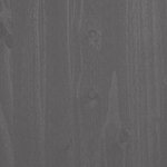 vidaXL Buffet HAMAR Gris clair 113x40x80 cm Bois massif de pin