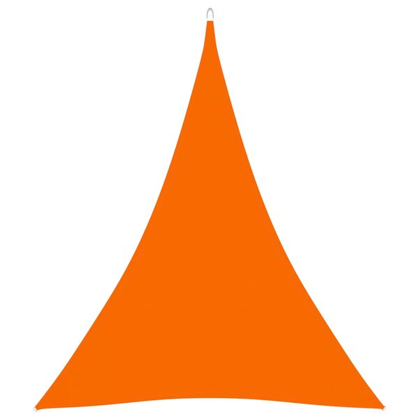 Vidaxl voile de parasol tissu oxford triangulaire 4x5x5 m orange