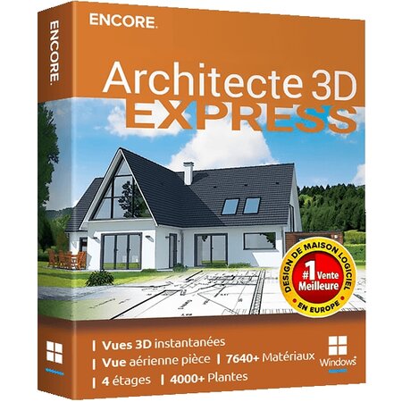 Architecte 3d express 22 - licence perpétuelle - 1 pc - a télécharger