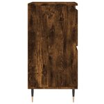 vidaXL Buffets 3 Pièces Chêne fumé Bois d'ingénierie