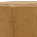 vidaXL Repose-pied Marron 60x50x41 cm Velours