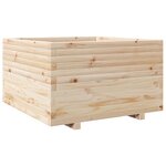 vidaXL Jardinière 80x80x49 5 cm bois de pin massif