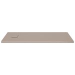 vidaXL Receveur de douche SMC Marron 120x70 cm