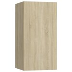 vidaXL Ensemble de meubles TV 4 Pièces Chêne sonoma Bois d'ingénierie