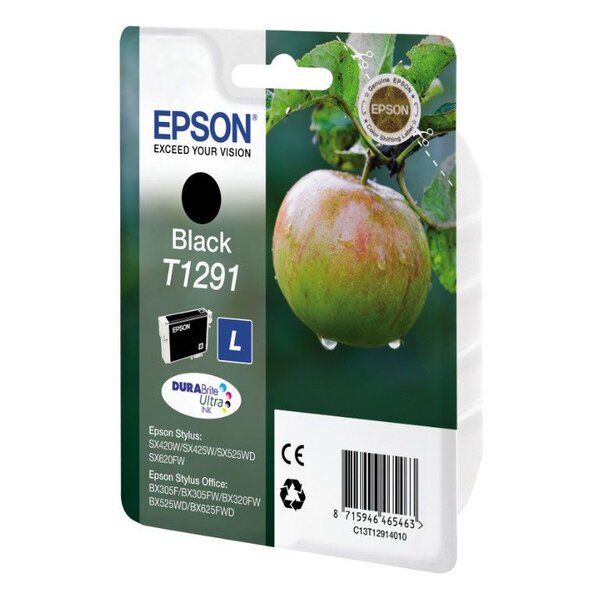 Cartouche d'encre epson pomme t1291 (noir)