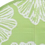 vidaXL Tapis d'extérieur vert Ø160 cm PP