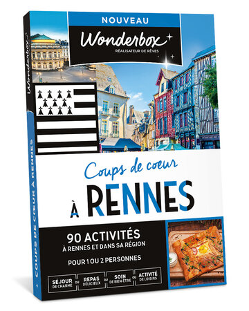 Coffret cadeau - WONDERBOX - Coups de cœur à Rennes