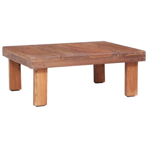 vidaXL Table basse 60 x 45 x 23 cm Bois de récupération solide