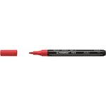Marqueur pointe fine FREE acrylic T100 rouge x 5 STABILO