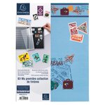 Kit Philatélie Air Mail "ma Première Collection De Timbres" - Visuels Assortis - X 4 - Exacompta
