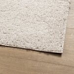 vidaXL Tapis shaggy PAMPLONA poils longs moderne crème 80x200 cm