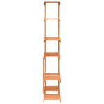 vidaXL Support à fleurs 75x25x140 5 cm bois massif de sapin
