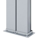 vidaXL Auvent latéral rétractable Crème 200x1200 cm