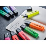 Surligneur boss original rechargeable pointe biseautée 2-5 mm - orange stabilo