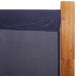 vidaXL Cloison de séparation 6 panneaux bleu foncé 420x180 cm