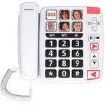 Téléphone fixe filaire senior - swissvoice xtra 1110