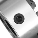 vidaXL Mandrin de tour auto-centrant à 4 mâchoires 200 mm Acier