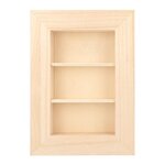 Mini Vitrine Avec Plexiglas - 16X22X4 5 Cm - Bois