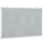 Tableau magnétique panneau écriture école maison bureau 80 x 50 x 1 7 cm aluminium 02_0045446