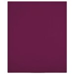 vidaXL Drap-housse Jersey Bordeaux 140x200 cm Coton