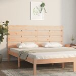 vidaXL Tête de lit 135x3x80 cm Bois massif de pin