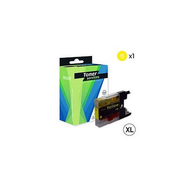 Cartouche compatible brother lc129xl cartouche noir lc129xlbk (eventail)