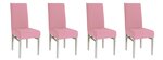 Housse de chaise extensible 23 x 18 x 18 cm - Rose