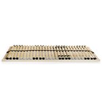vidaXL Sommiers à lattes sans matelas 2 Pièces avec 28 lattes 70x200 cm