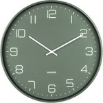 Horloge en métal mat lofty