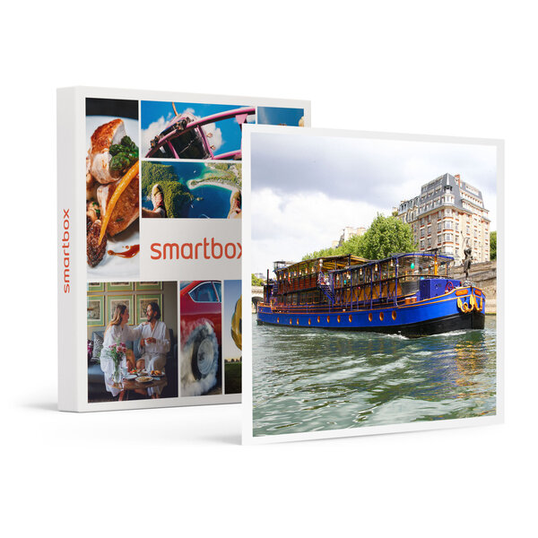 SMARTBOX - Coffret Cadeau Croisière de 2h sur la Seine avec déjeuner gastronomique et bouteille de vin -  Gastronomie