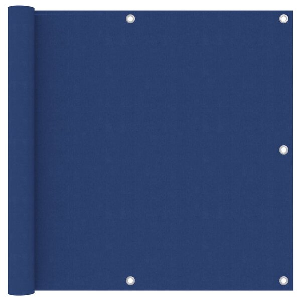 vidaXL Écran de balcon Bleu 90x600 cm Tissu Oxford