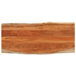 vidaXL Dessus de table 140x60x2 5cm rectangulaire bois massif d'acacia
