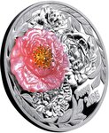 Pièce de monnaie en Argent 5 Dollars g 62.2 (2 oz) Millésime 2025 PEONY