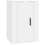 vidaXL Meubles TV muraux 2 Pièces Blanc 40x34 5x60 cm