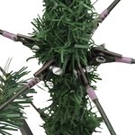 vidaXL Sapin de Noël artificiel articulé avec pommes de pin 150 cm