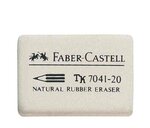 Gomme en caoutchouc 7041-20 sans PVC Blanc FABER-CASTELL