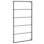 vidaXL Porte-serviette Noir 60x10x116 cm Acier