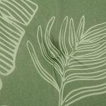 vidaXL Coussins de chaise à dossier haut lot de 4 modèle de feuille