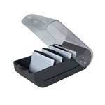 Boîte À Fiches Bristol Et Flash Cards A7 Office - Noir - X 8 - Exacompta