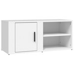 vidaXL Meubles TV 2 Pièces Blanc 80x31 5x36 cm Bois d'ingénierie
